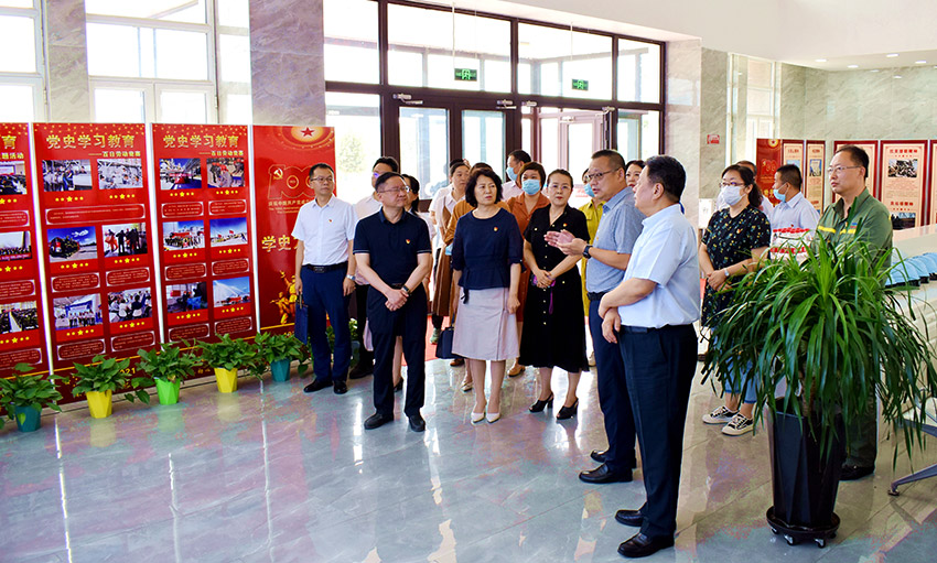 審企聯(lián)動(dòng)聚合力  黨建引領(lǐng)促發(fā)展——“迎七一 話初心 促發(fā)展”主題黨日活動(dòng)
